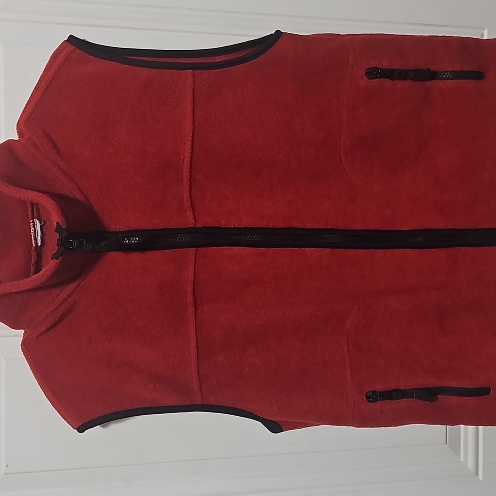 MEDIUM RED OLD NAVY VEST - Picture 2 of 6